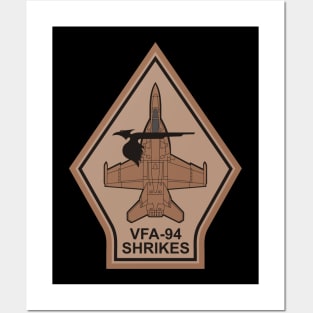 VFA-94 Mighty Shrikes - F/A-18 Posters and Art